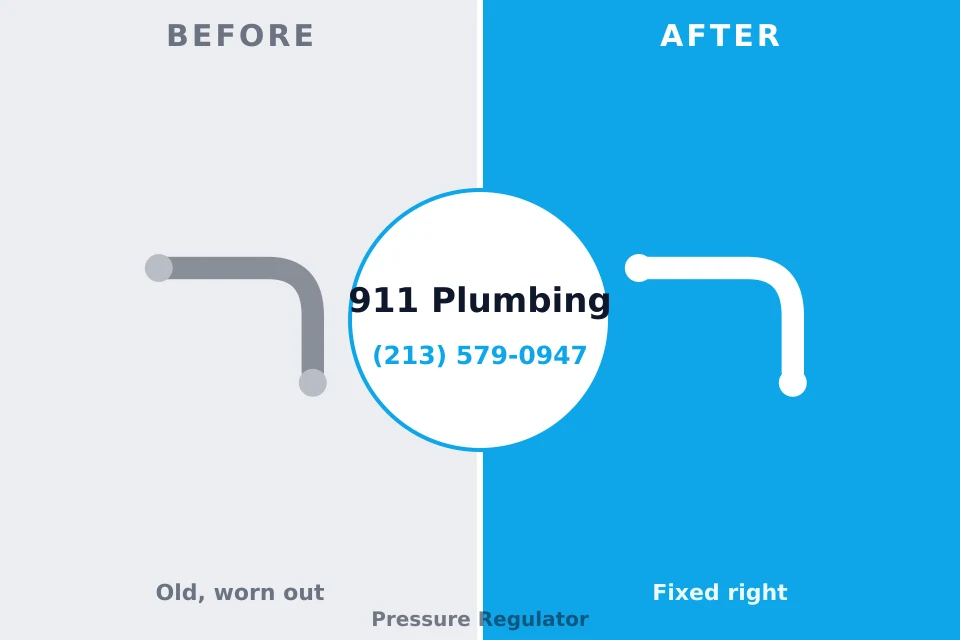 Before and after: plumbing repair Mount Gilead, NC